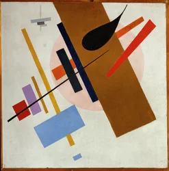 Suprematismo (óleo sobre tela)