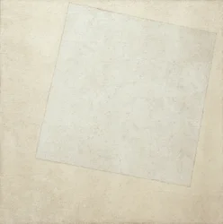 Composição Suprematista: Branco sobre Branco, 1918