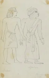 Prisioneiros de guerra (egípcios e africanos)