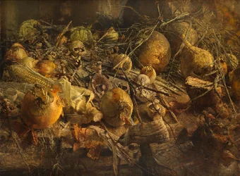 Natureza-Morta com Cebola (óleo sobre tela)