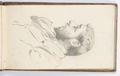 Página do Sketchbook: Homem de Perfil