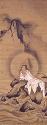 Kannon (Avalokitesvara) em vestes brancas