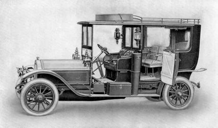 Desenho de um carro, 1911-1912.