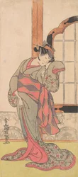 O Ator Iwai Hanshiro, 1780-1790.