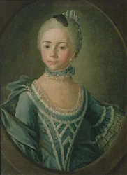 Retrato da condessa Sophie Matiuskina (1755-1796), 1763