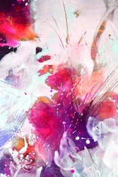 Fusão abstrata vibrante