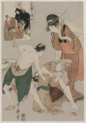 Chushingura: Ato XI do Armazém da Lealdade, final dos anos 1790.