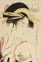 Kisegawa do Matsubaya, da série Comparing the Charms of Five Beauties, c. 1795.