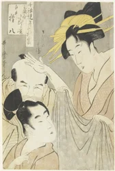 Komurasaki da Casa Muuraya, Shirai Gonpachi e Viperous Jihe_, 1798-1800