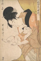 Meia-noite: Mãe e criança sonolenta, 1790.