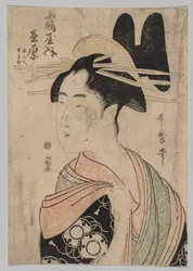 Mulher dos Yoshiwara, 1753-1806.