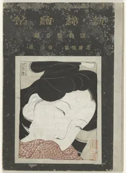 Faces do ukiyo-e
Ukiyo-e no kao (título sobre o objecto)