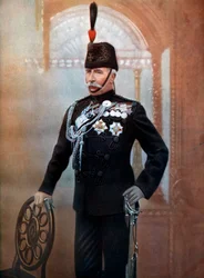 Sir Redvers Henry Buller, general britânico e detentor da Cruz Vitória, 1902.