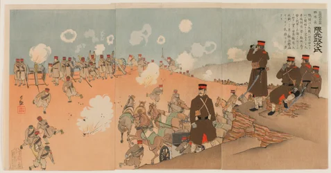Coronel Kumamoto Masaji, Comandante Regimental da Artilharia da Guarda Imperial