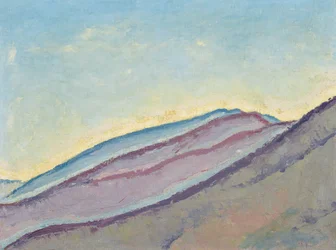 encostas das montanhas