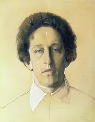 Retrato de Aleksandr Aleksandrovich Blok (1880-1921)