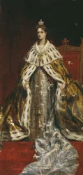 Retrato de Alexandra Feodorovna (Alix de Hesse) (1872-1918)