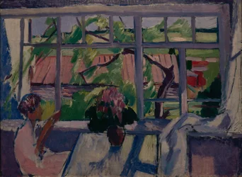 No terraço, 1929