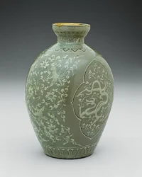 Vaso com Dragão e Fênix, dinastia Goryeo