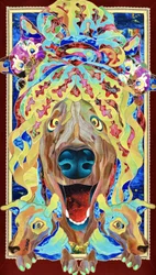 Cães Fantásticos e Coloridos