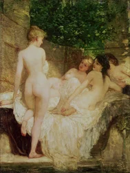 Depois do banho, c.1880