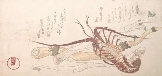 Lagosta e Legumes, século XIX.