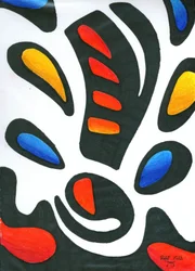 Arte abstrata, desenho, esboço 50