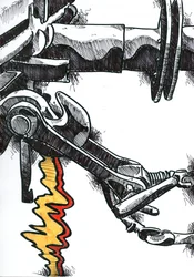 O Alcance Ardente do Cyborg