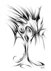 Criatura abstrata e misteriosa