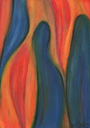 Cores abstratas fluidas