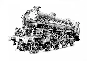 Locomotiva a vapor histórica