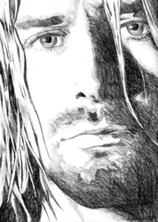 Desenho de silhueta de retrato – Esboço 18