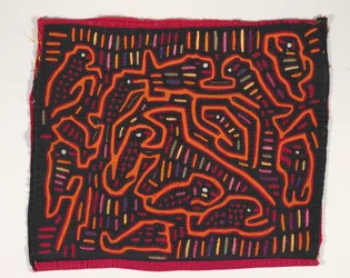 Painel de Camisa (mola), c.1950 (algodão aplicado)