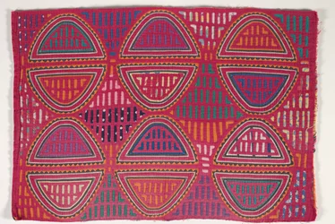 Painel de Camisa (mola), c.1950 (algodão aplicado)