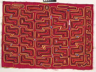 Painel de Camisa (mola), c.1950 (algodão aplicado)