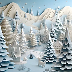 3d Natal com neve 3
