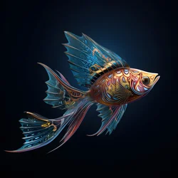 Um peixe voador 1