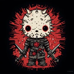 Camisola Hello Kitty als Pinhead Desenho 1
