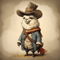 Lama, América do século XVIII 1