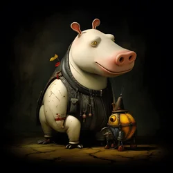 O meu animal de estimação é um hipopótamo 1