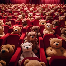 Milhões de ursos de peluche num cinema 3