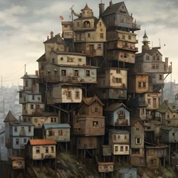 uma cidade de casas deitadas 3