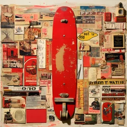 rote Collage, Skateboards 2