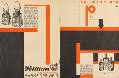 Propaganda Merz 11 Pelican Ink, 1924.