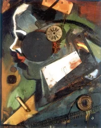Merzbild 1A (O médico)