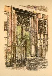 Queen Annes Gate, Londres, 1924.