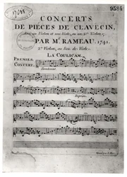 Página de resultados para &39;Harpsichord Pieces Concerts&39; de Jean-Philippe Rameau (1683-1764) 1741