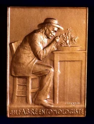 Jean Henri Fabre, entomologista francês, 1911