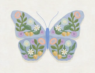 Borboleta Spring Blooms, 2023 (digital)