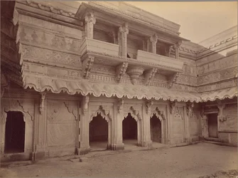 Interior do Man Mandir, Gwalior